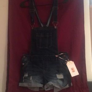 Brand new, with tag, short overalls